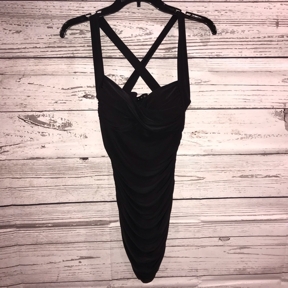 NWT Black criss cross dress